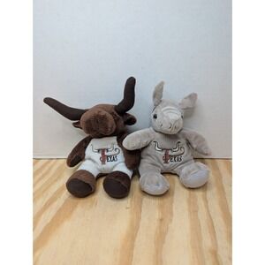 Texas Longhorns Steer Armadillo Plush by Souvies 9" Longhorns College Hook Em